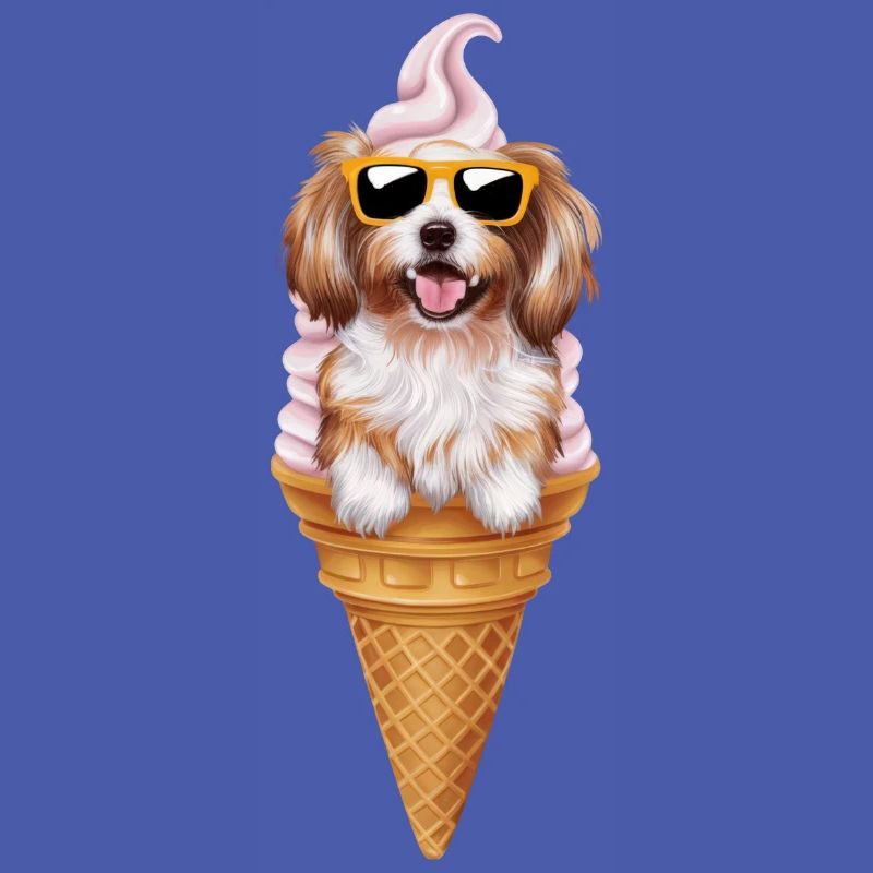 Shih Tzu als Waffeleis