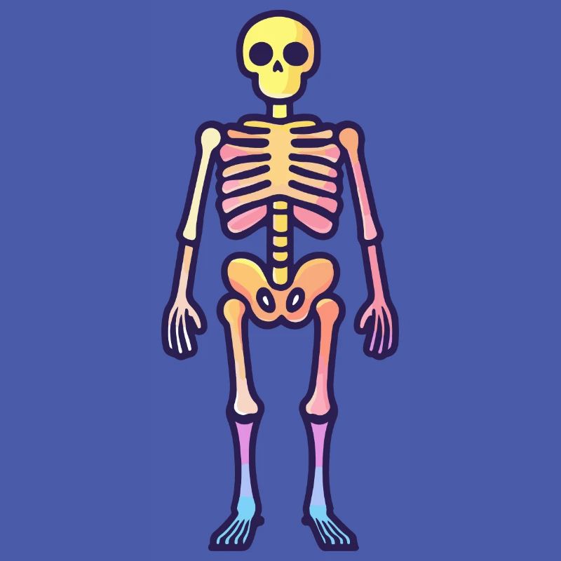 Skeleton Comic Halloween