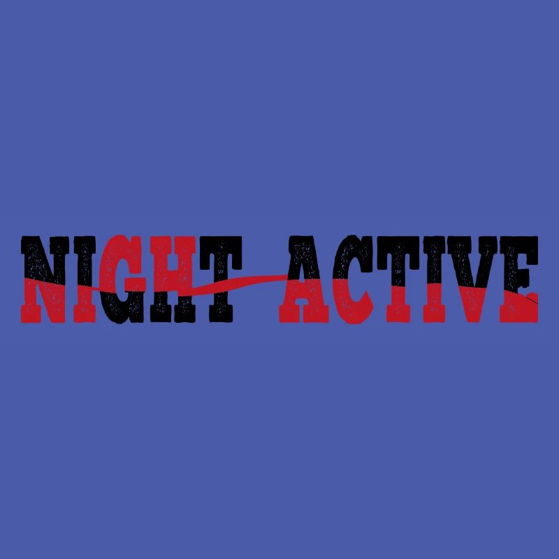 NIGHT ACTIVE T-shirt pullover sweatshirt
