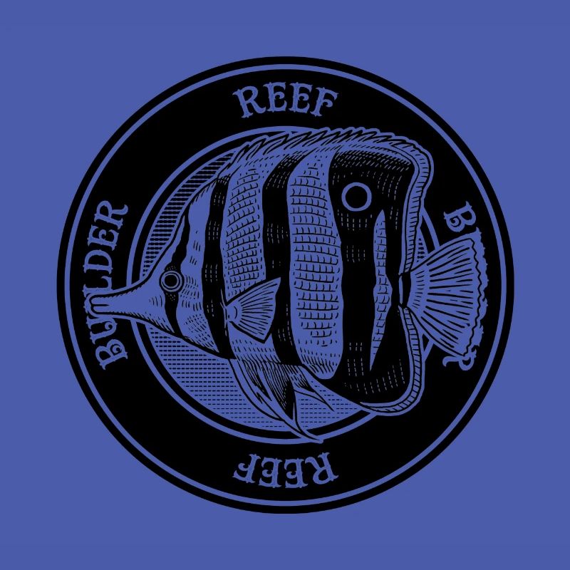 Butterfly Fish Reef Builder Marine Aquarium Fish