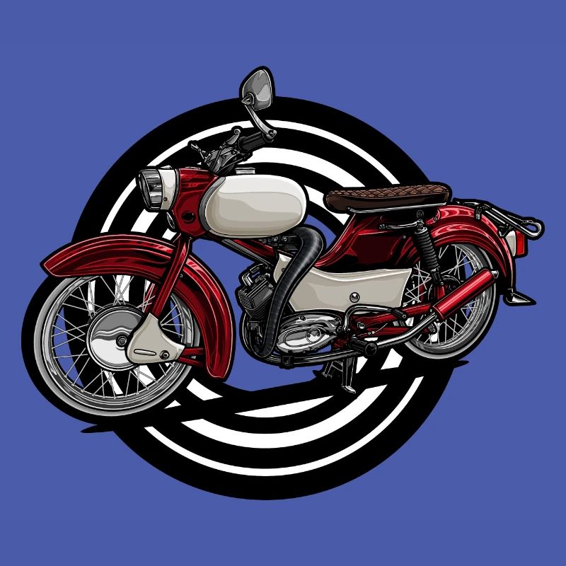 Sparrow (red) // Illustration