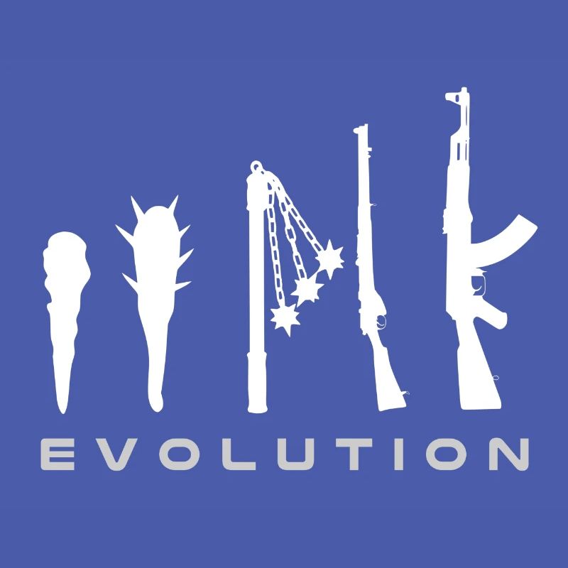 l'évolution de l'arme