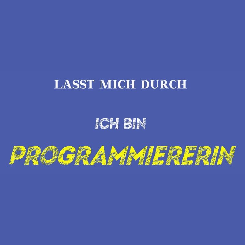 Lasst mich durch ich bin Programmiererin Geschenk