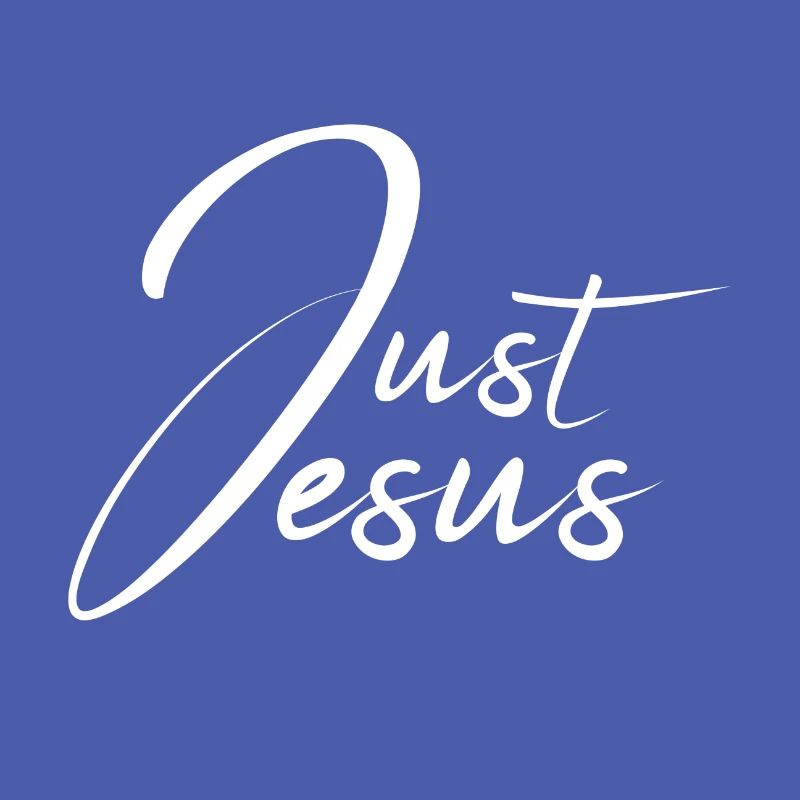 Conception chrétienne Juste Jésus