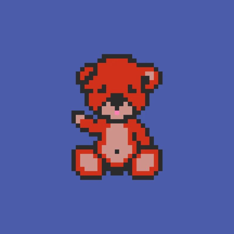 Pixelbär Pfeffer