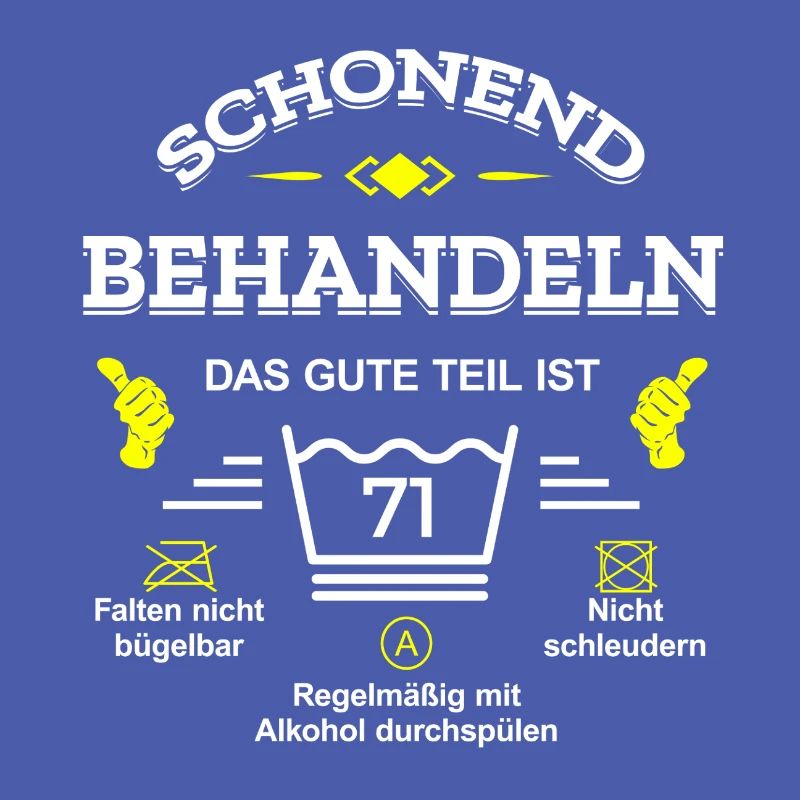 HANDLE MIT SORGFALT – 71 JAHRE PERFEKTION