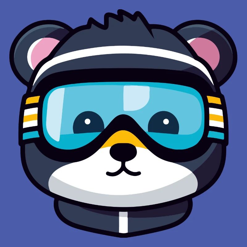 Ski Bear Comic