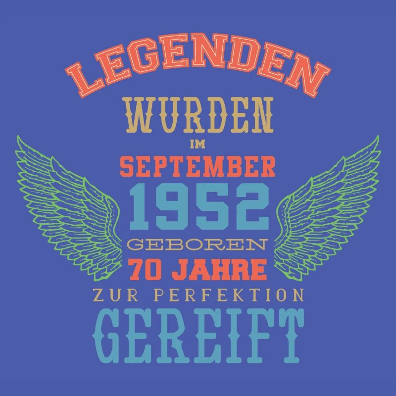 September 1952 - 70. Geburtstag Geschenk. Awesome.