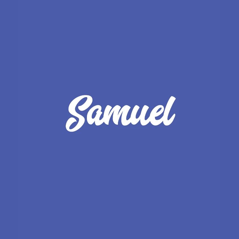 Samuel Custom Text Birthday Name