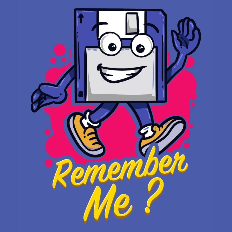 Programmeur Retro-diskette Disquette