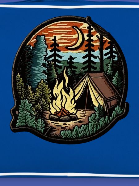 Camping - Patch design