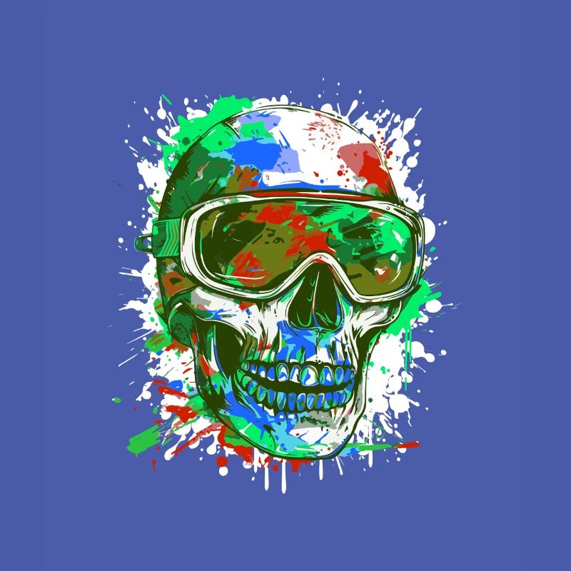 Ski Skull Ski Goggles