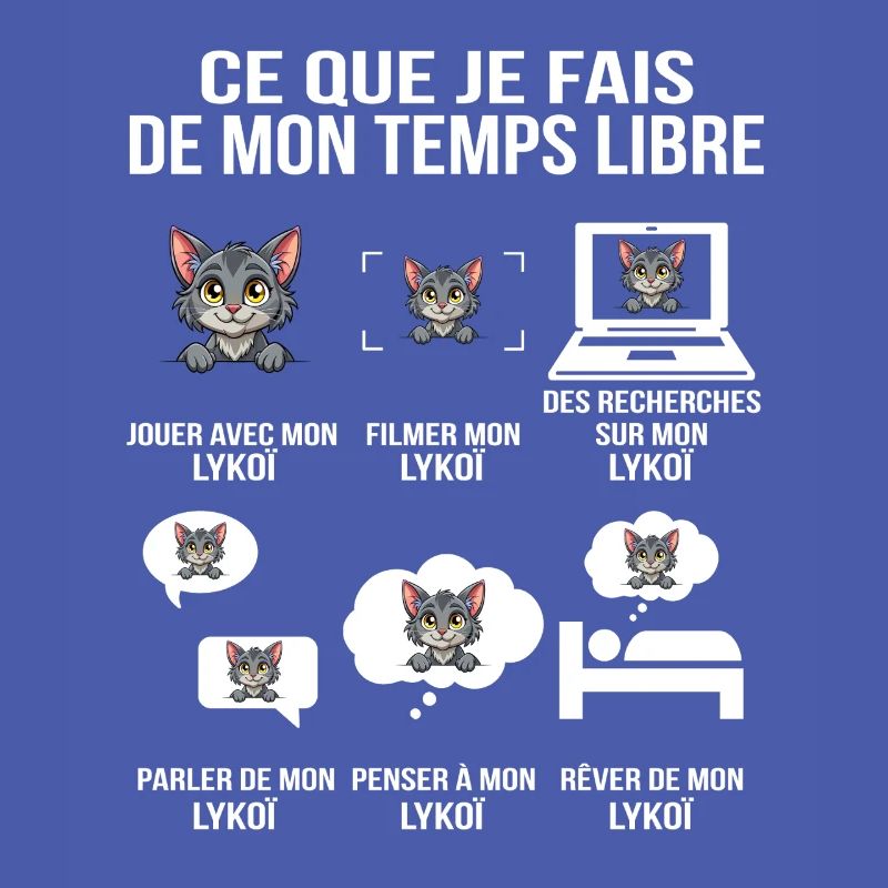 Ce que je fais de mon temps libre Lykoi