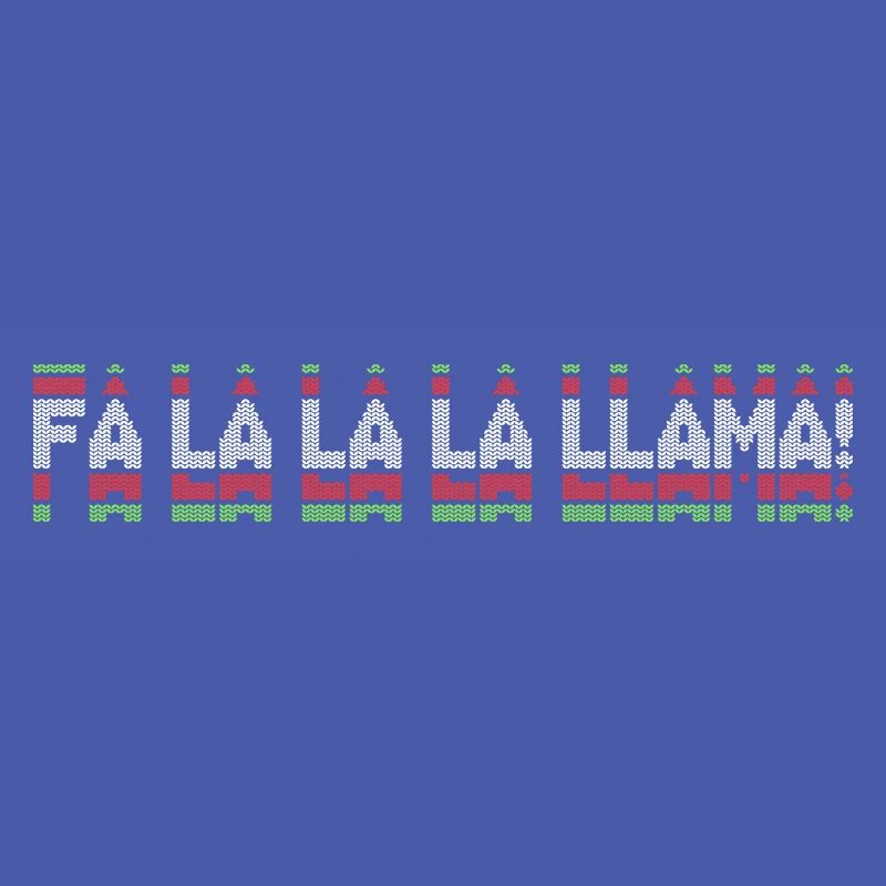 Fa La La La Lama - Hässliches Pullover-Design