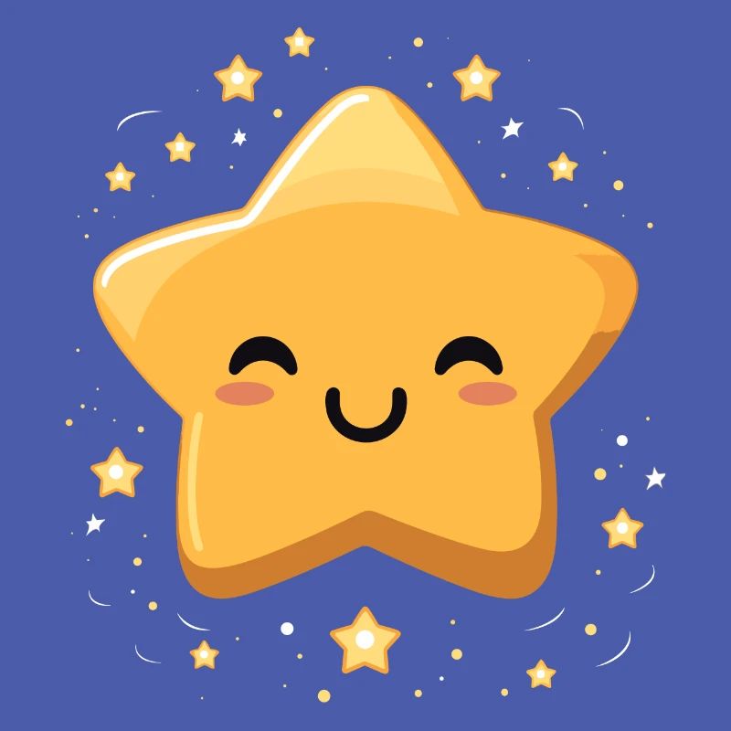 Laughing Star Night Sky Fun Gift
