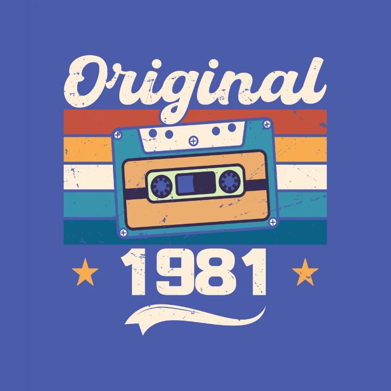 Born Gift Original 1981 Gift Idea 1981