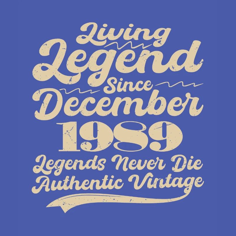 Es war einmal eine Legende. Dezember 1989 Geburts