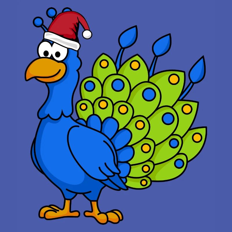 Peacock Comic Christmas