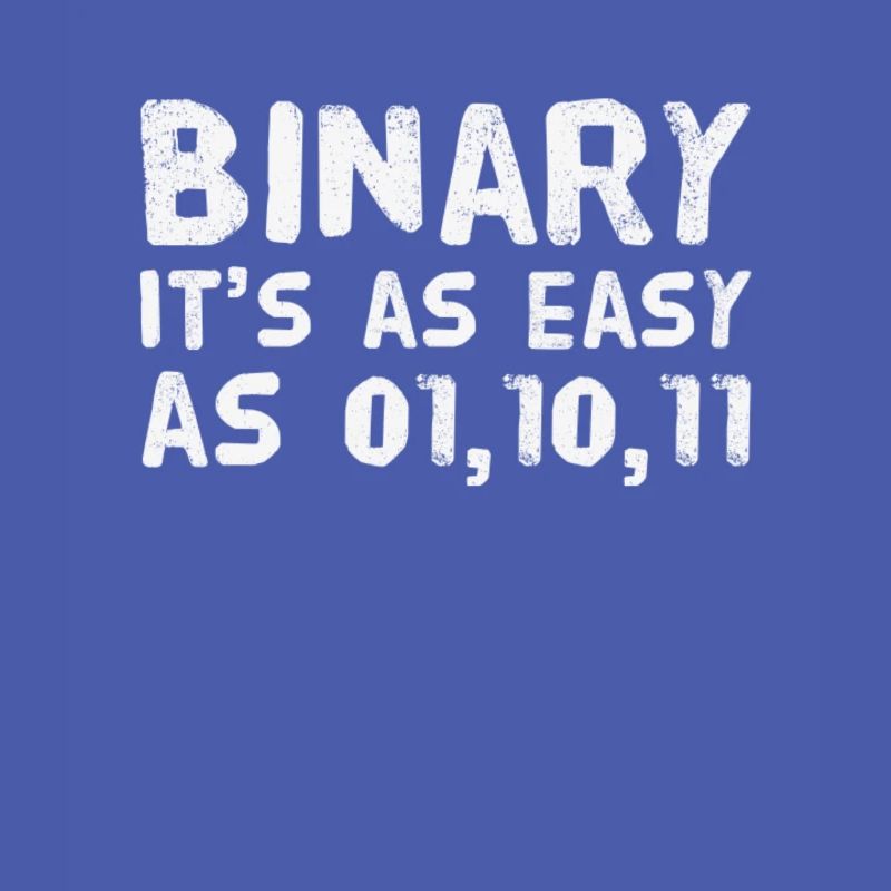 Informatiker Coder Binär Binary lustiger Spruch