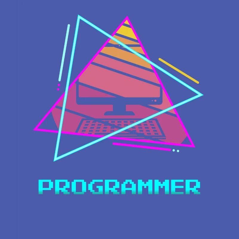 Programmeur rétro Programmation Informatique