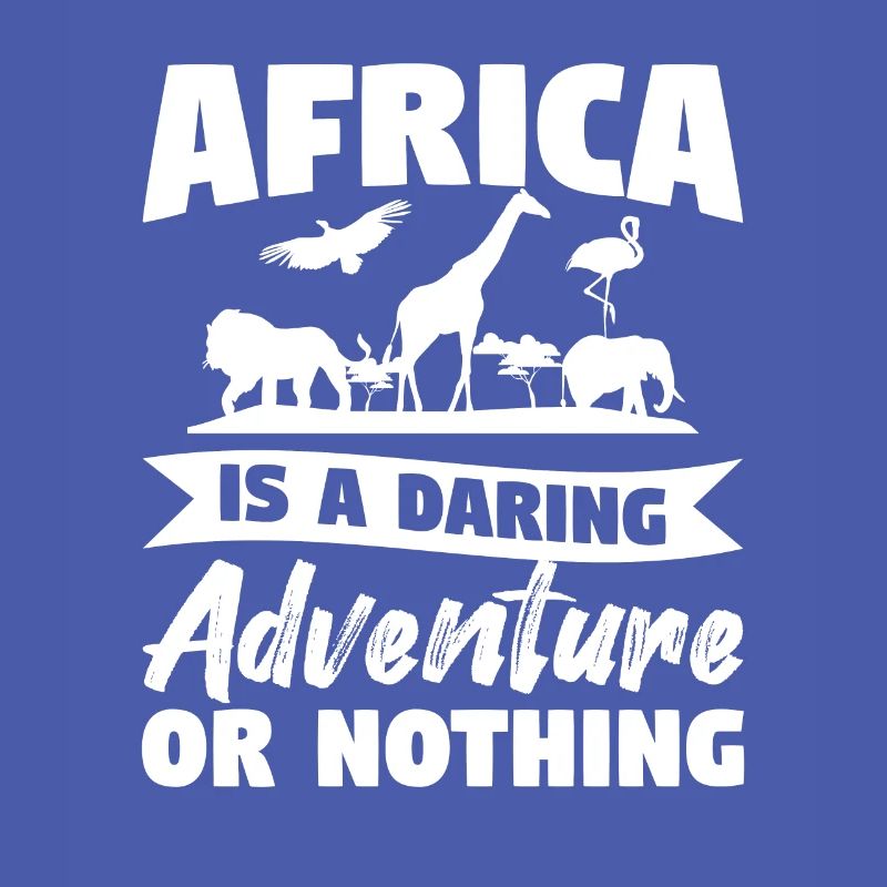Afrika ist ein gewagtes Abenteuer oder nichts Safari