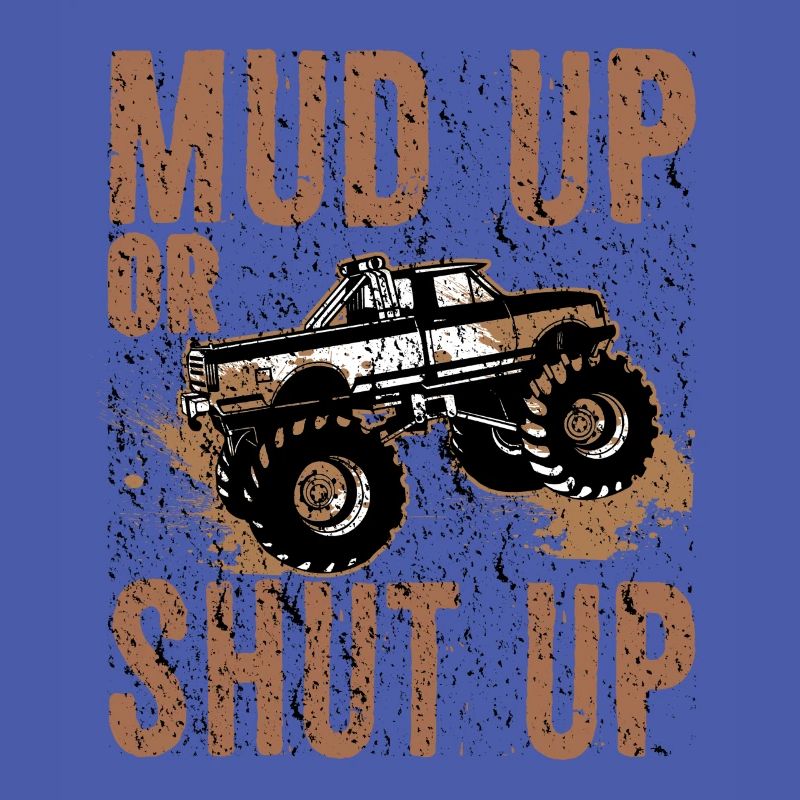 Mudder-Geschenk Schlamm auf- oder Schweigen Mudding-Humor