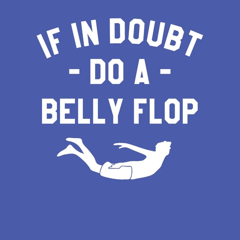 If In Doubt Do A Belly Flop Cliff Diving Diver