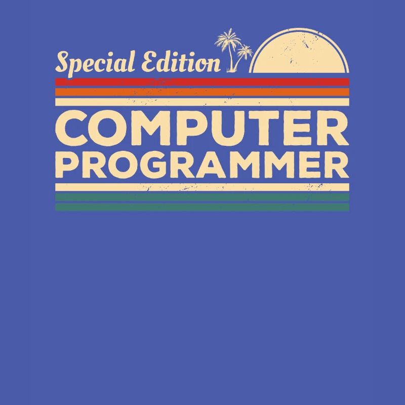 Retro Special Edition Computerprogrammierer