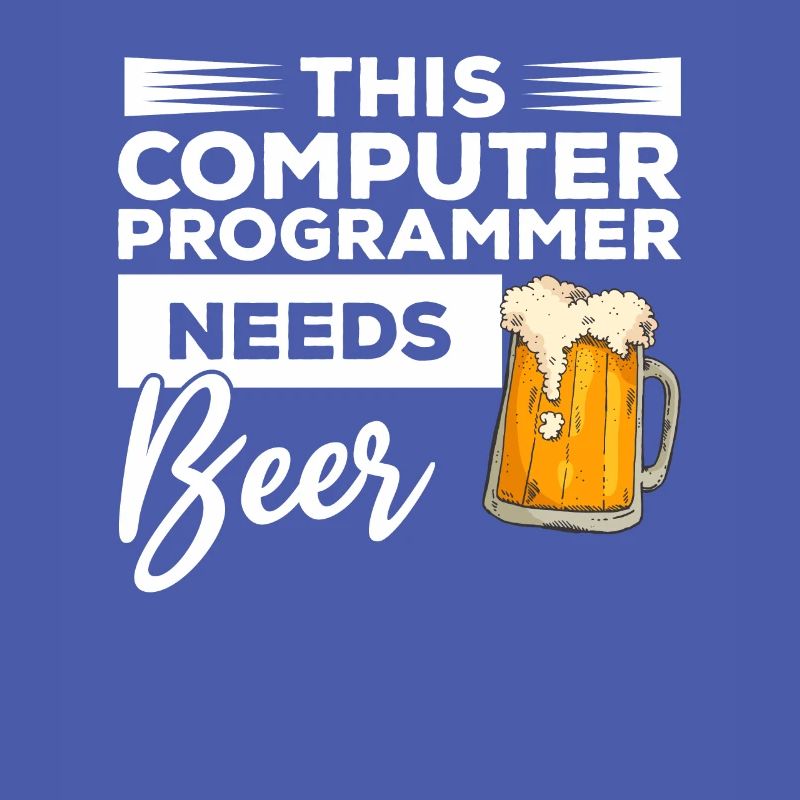 Dieser Computerprogrammierer braucht Bierprogrammierung