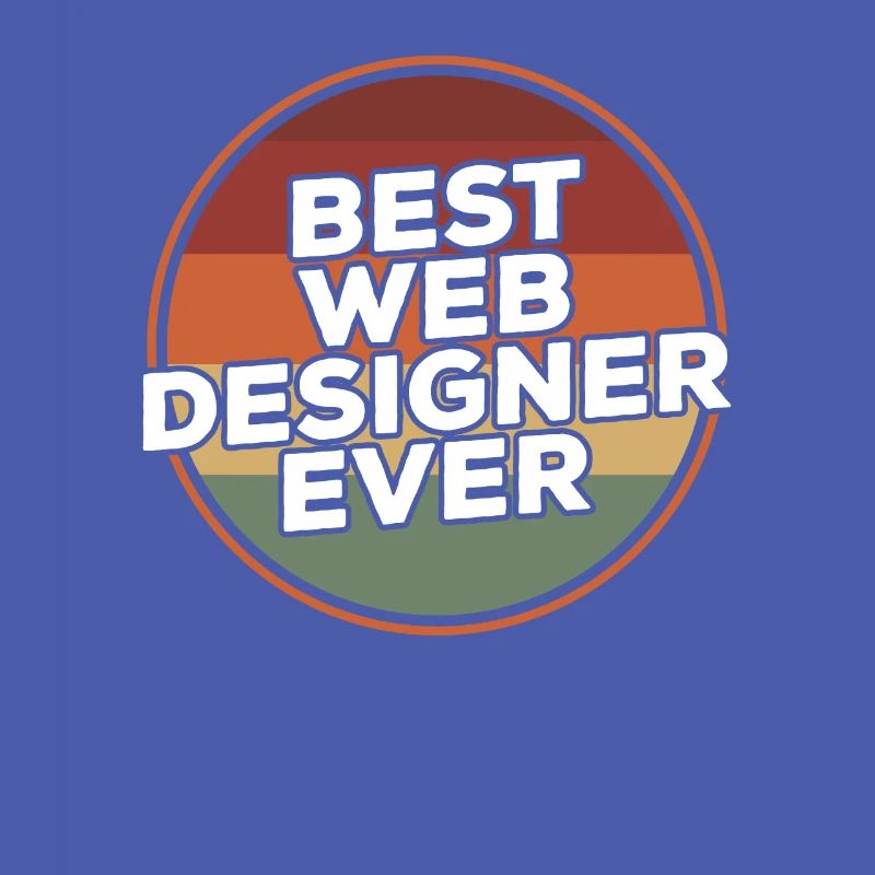 Vintage Best Web Designer Ever Programming