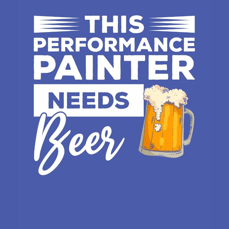This Performance Painter Needs Beer