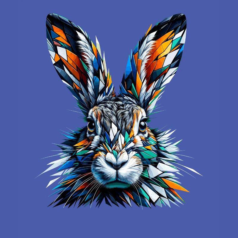 Polygone Art Jackrabbit Jackrabbits