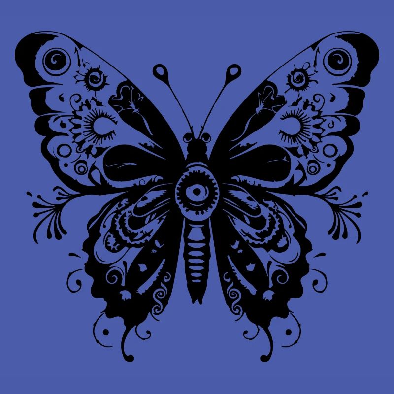Schmetterling Mandala Boho