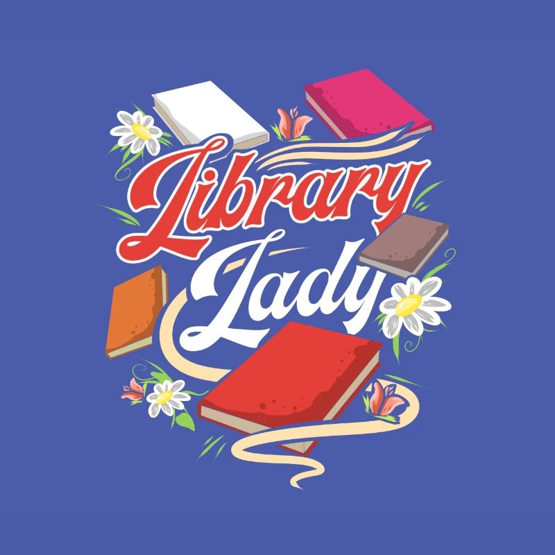Livre Lover Gift Fun Library Lady Reader