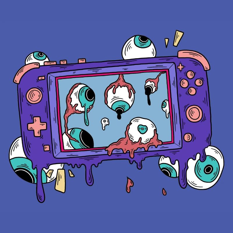 ZOMBIE GAME CONSOLE GAME CONTROLLER