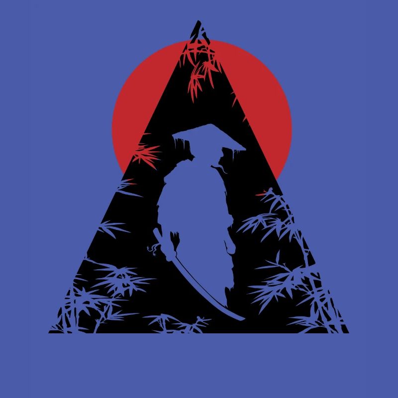 Samurai Wächter Stilvolle Schlichtheit