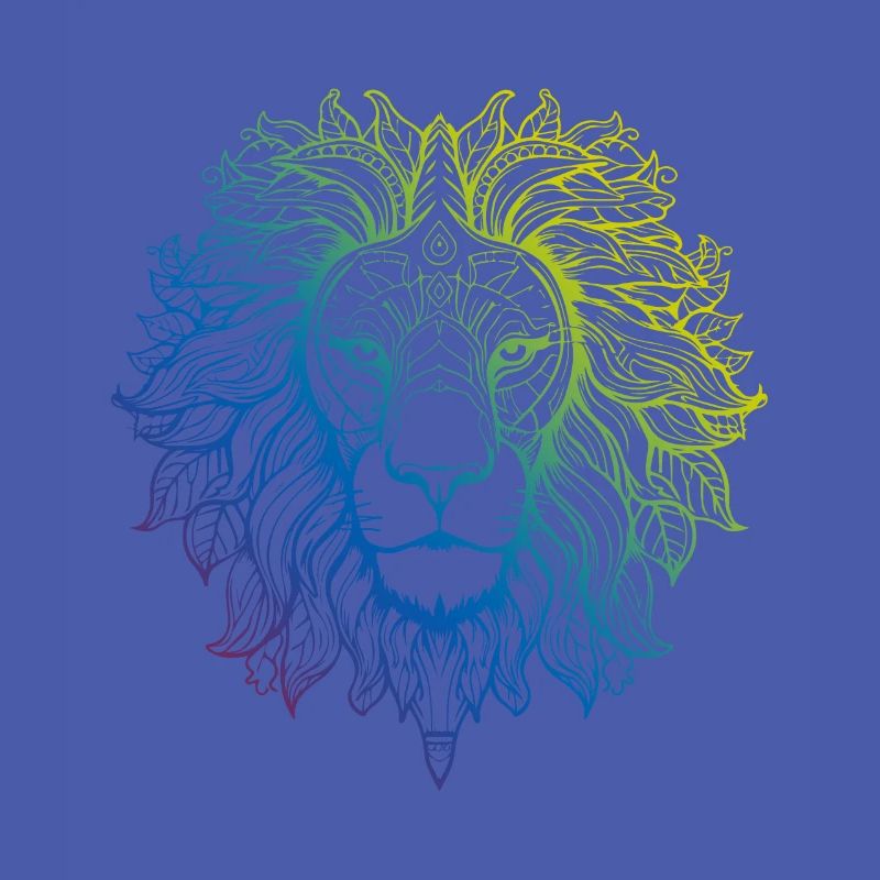 Löwe Mandala Boho