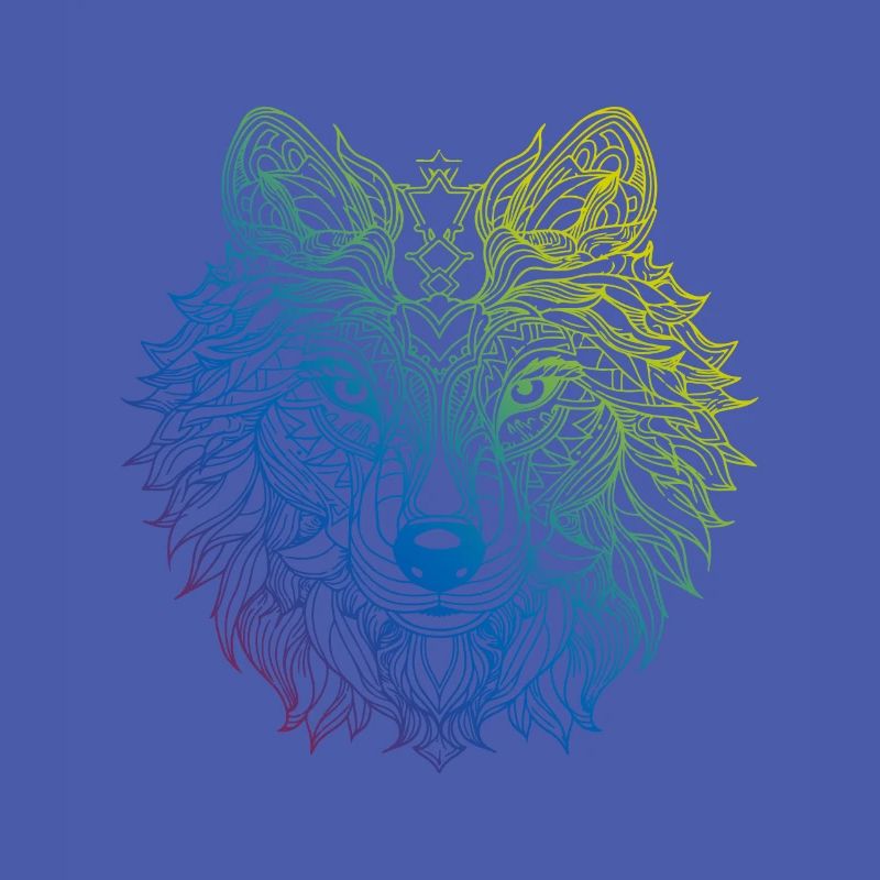 Wolf Mandala Boho