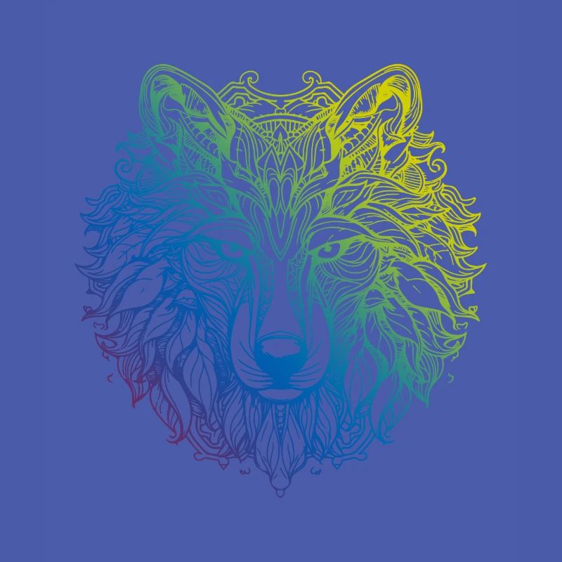 Wolf Mandala Boho
