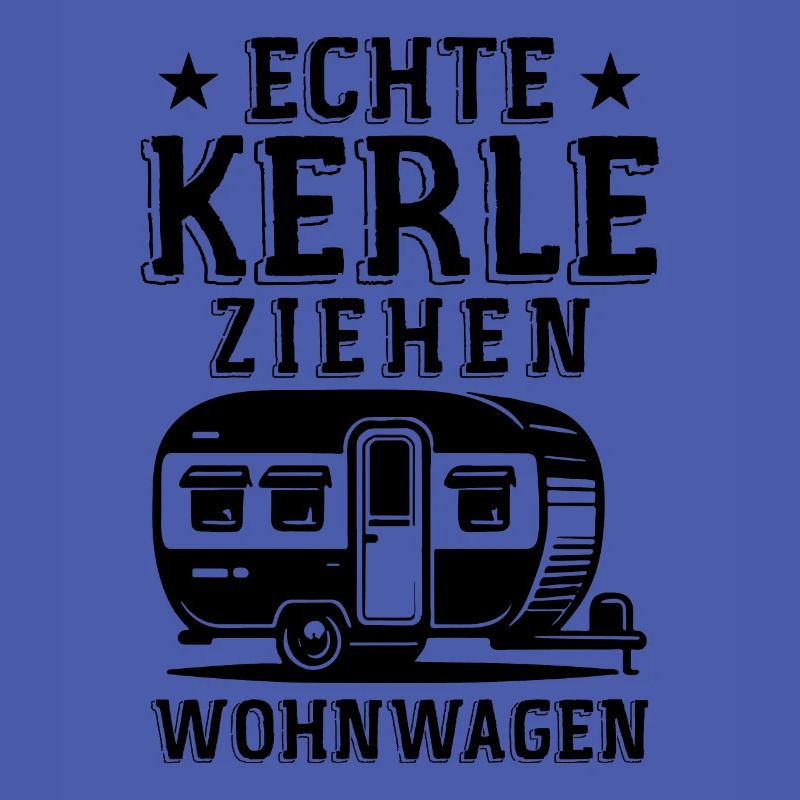 Real guys pull caravan