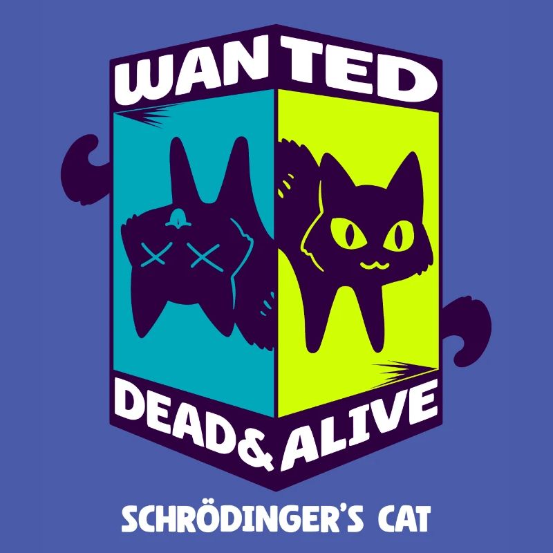 Physics Quantum Nerd Dead Alive Schrödinger's Cat
