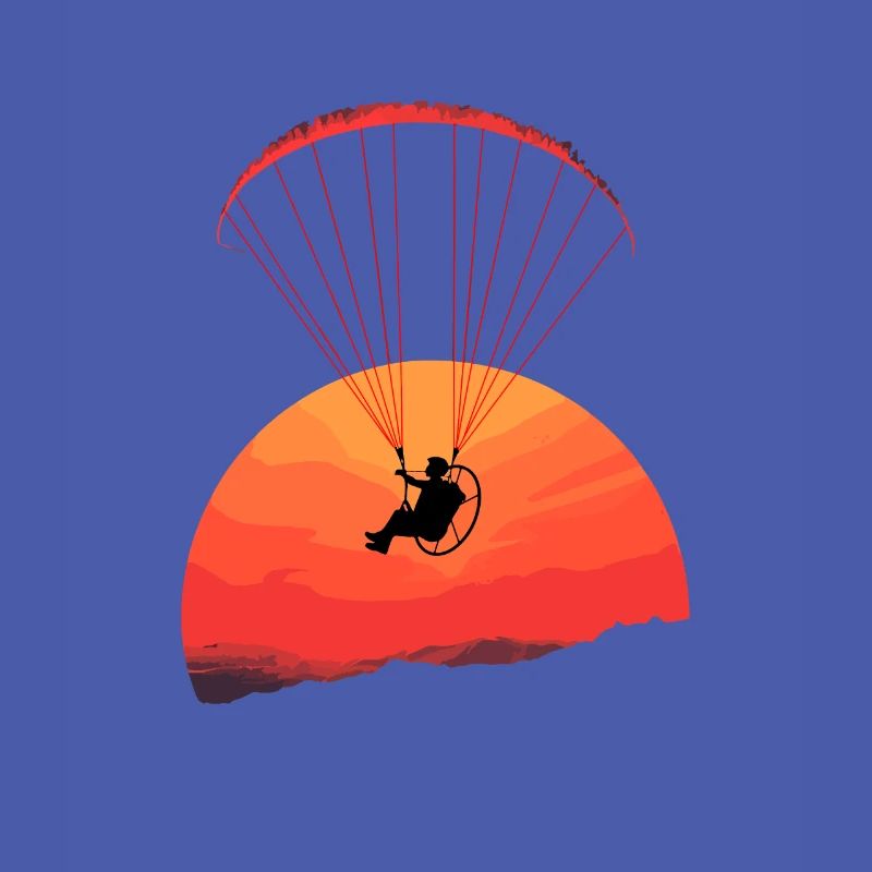 Paramotor paraglider vintage Paramotor