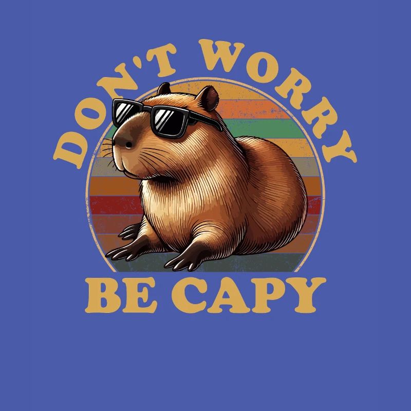 don't worry be capy, capybara