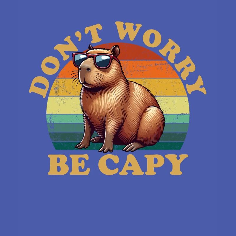 don't worry be capy, capybara