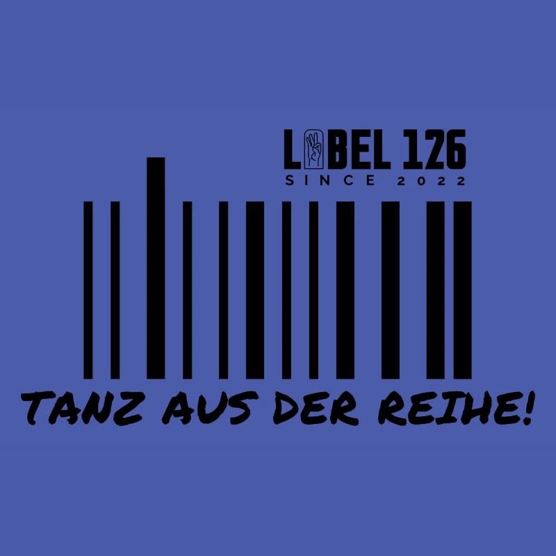 Barcode / Strichcode Tanz aus der Reihe Label 126