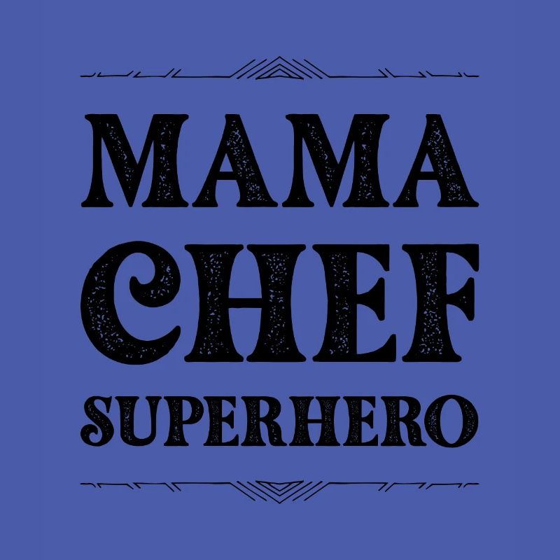 Mama Chef Superheld Mutter
