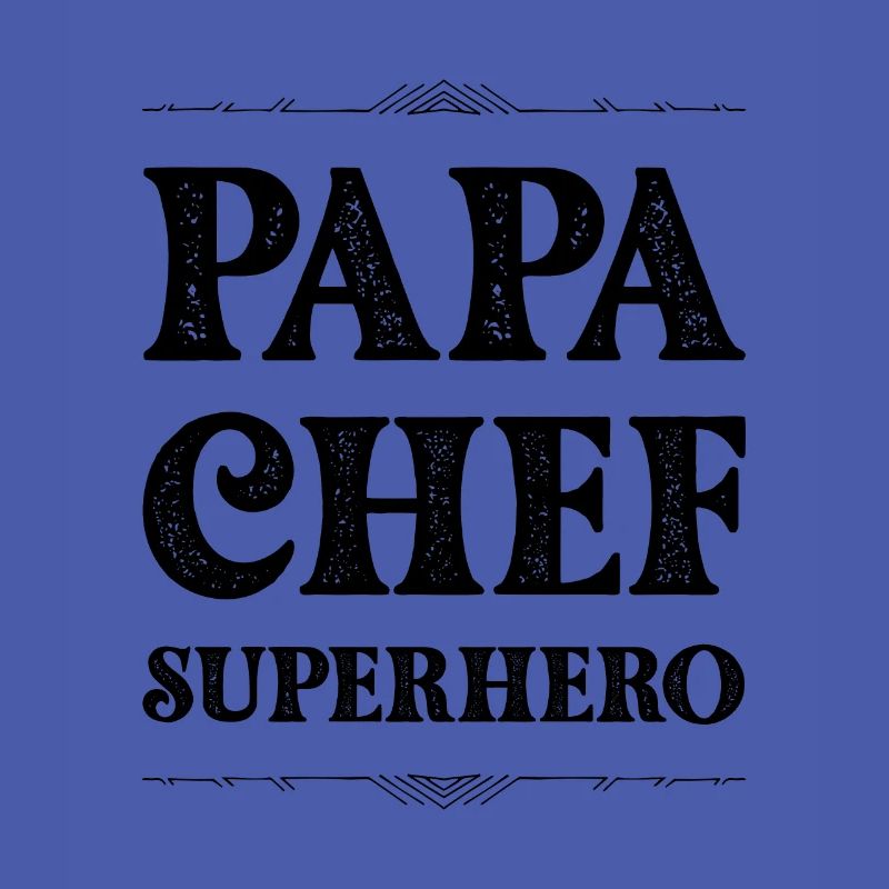 Papa Chef Superheld Dad