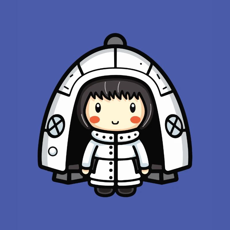 Igloo Eskimo Winter Comic