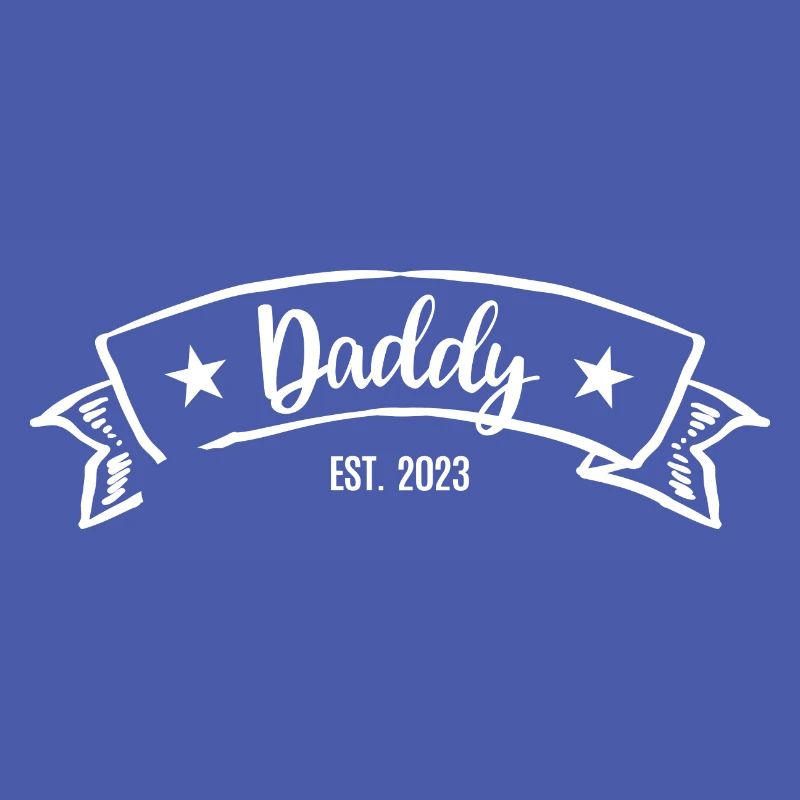 Daddy Loading 2023 Papa Ankündigung Vater Dad 23