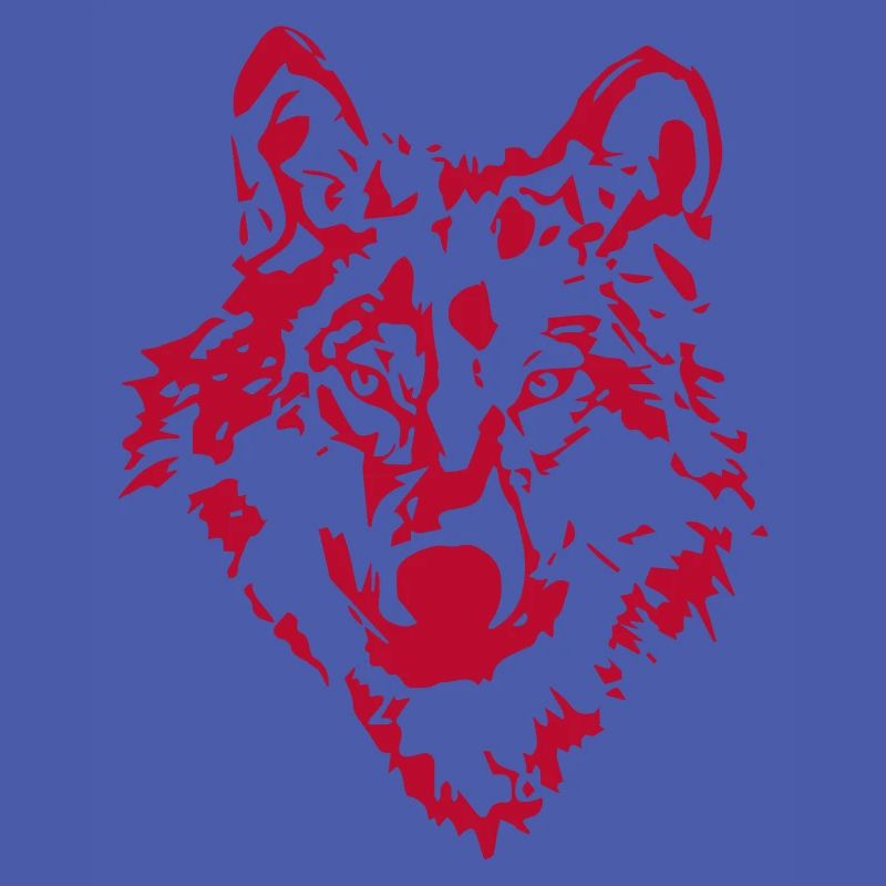 Dessin d’animal loup